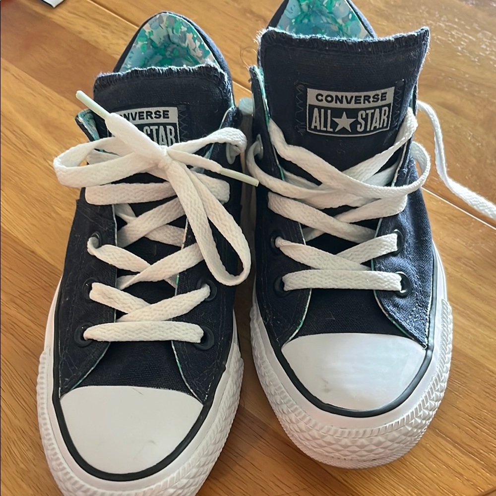 Converse Navy and White Chuck Taylor Sneakers